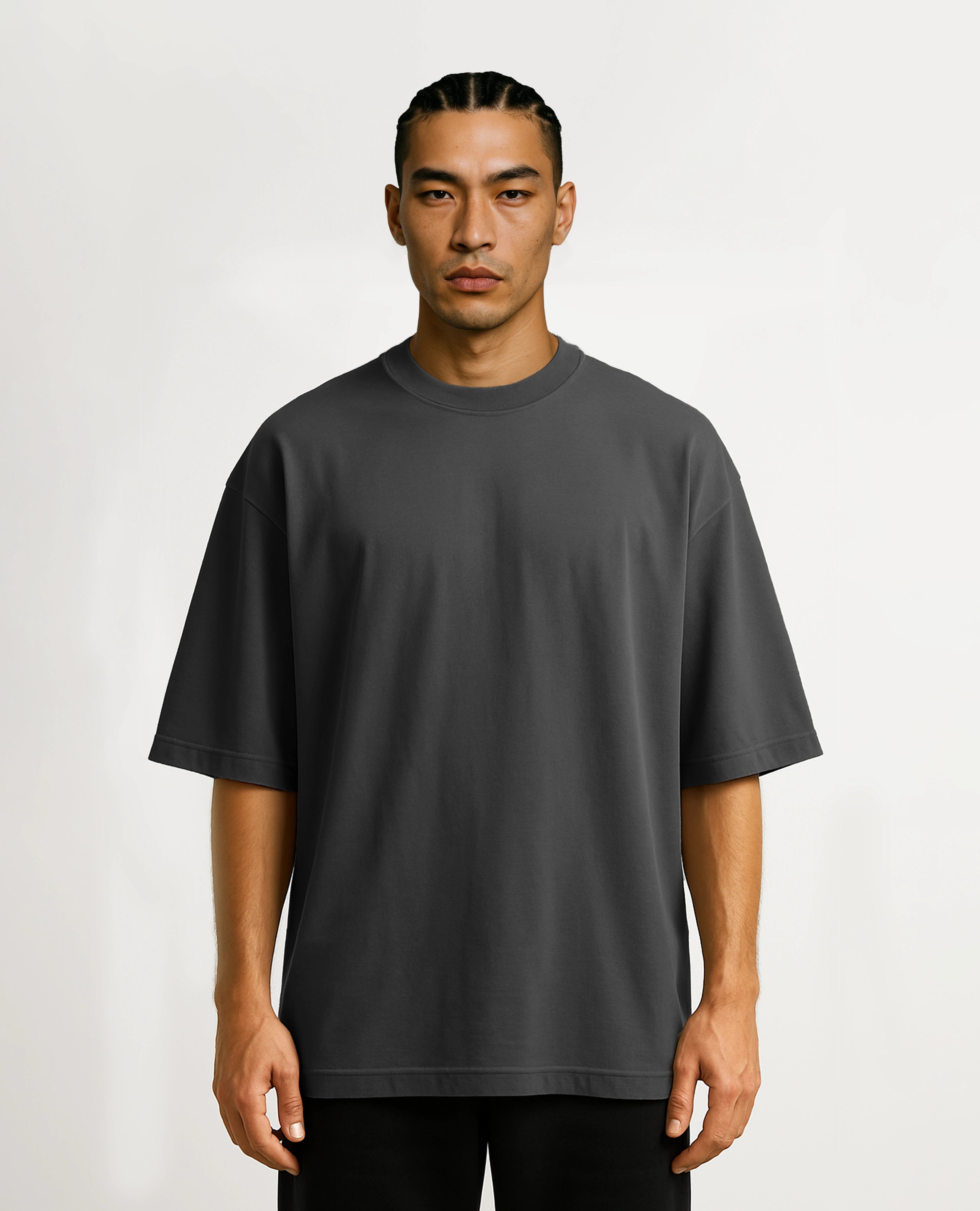T32 Organic Heavy T-Shirt, Charcoal