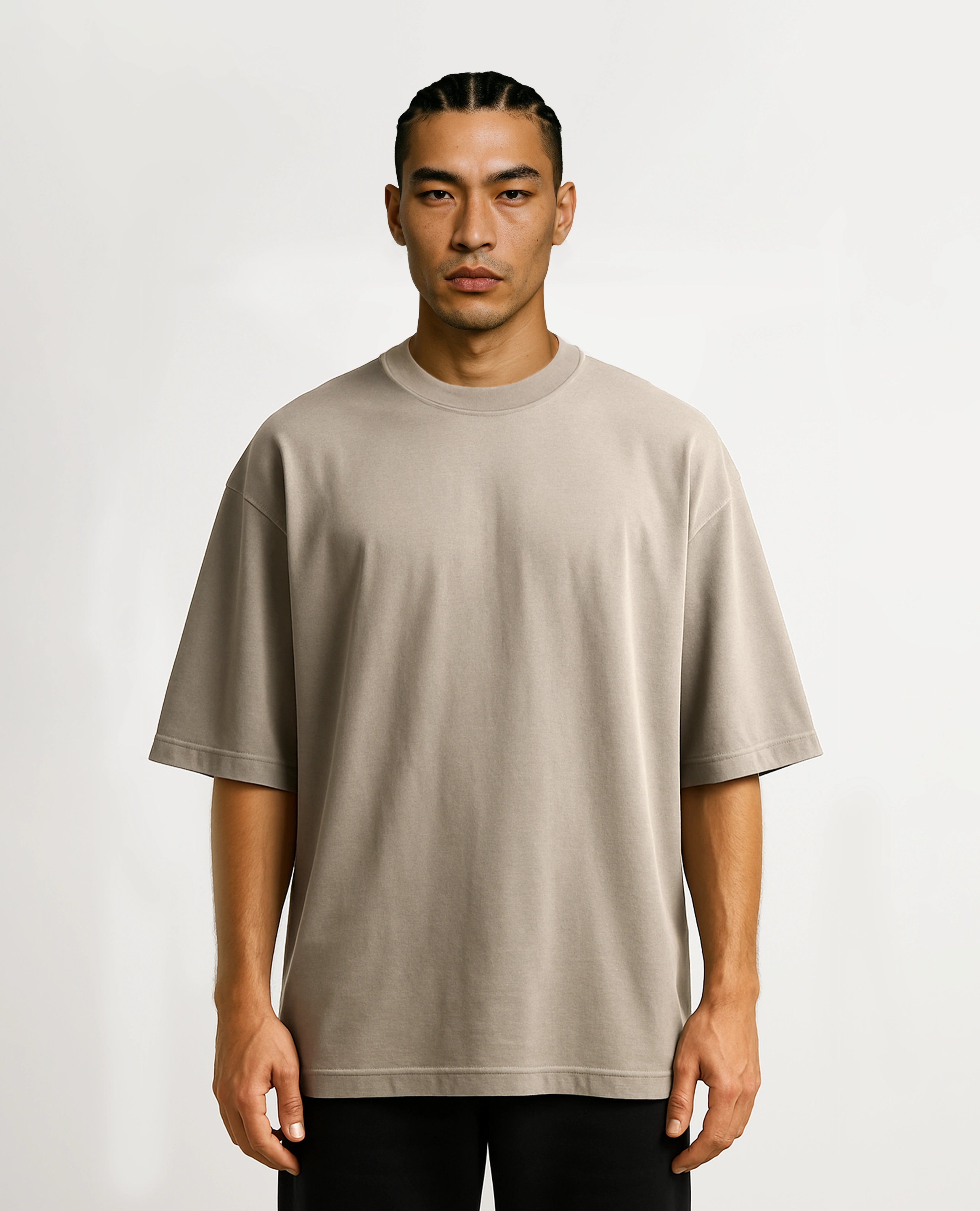 T32 Organic Heavy T-Shirt, Smokey Taupe