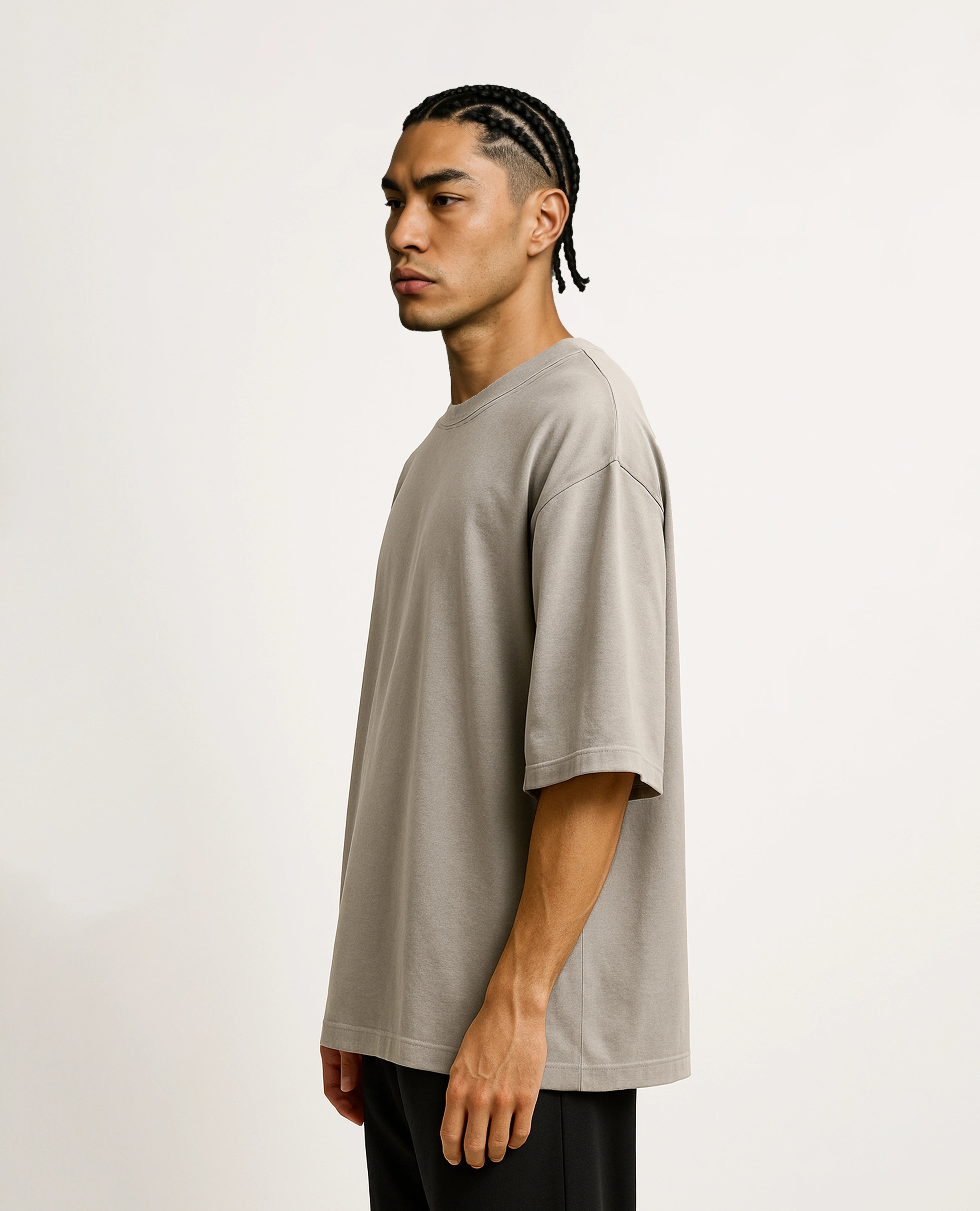 T32 Organic Heavy T-Shirt, Smokey Taupe