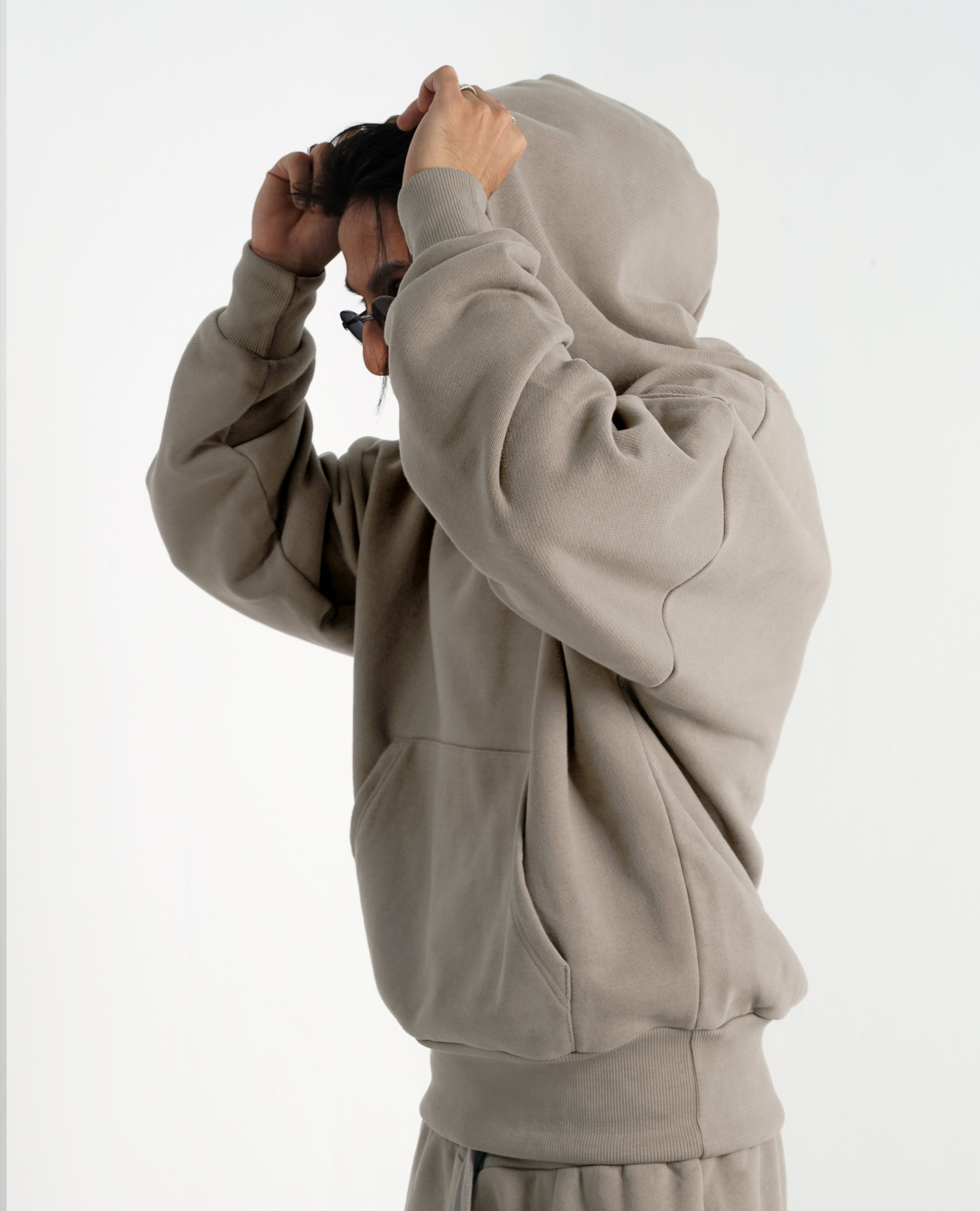 Y27 Ultra Heavy Organic Pull-Over, Smokey Taupe [PRE-Order, Ships Feb 10th]