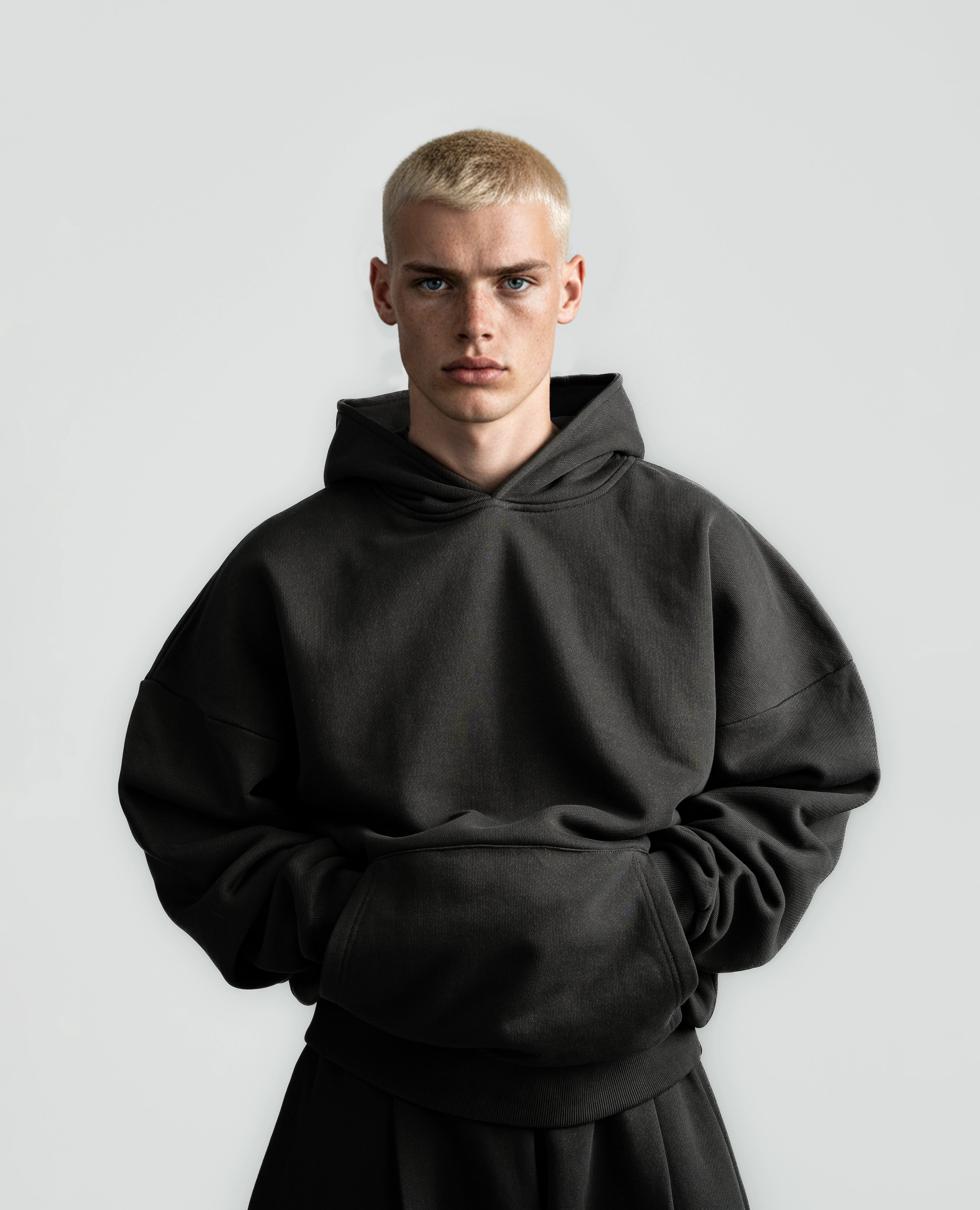 Y27 Ultra Heavy Organic Pull-Over, Volcanic Ash [Pre-order: October 1]