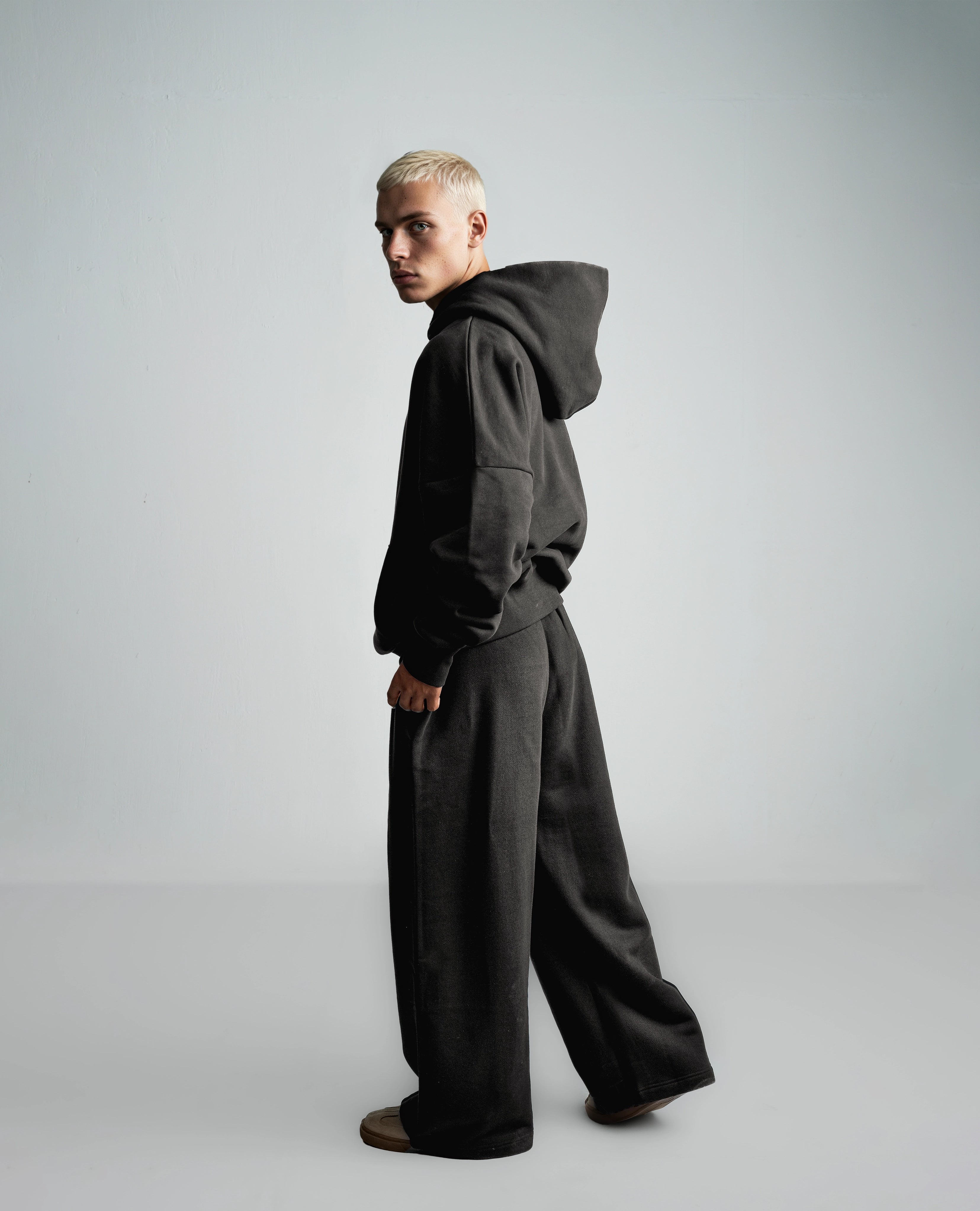 Y27 Ultra Heavy Organic Pull-Over, Volcanic Ash [IN STOCK]