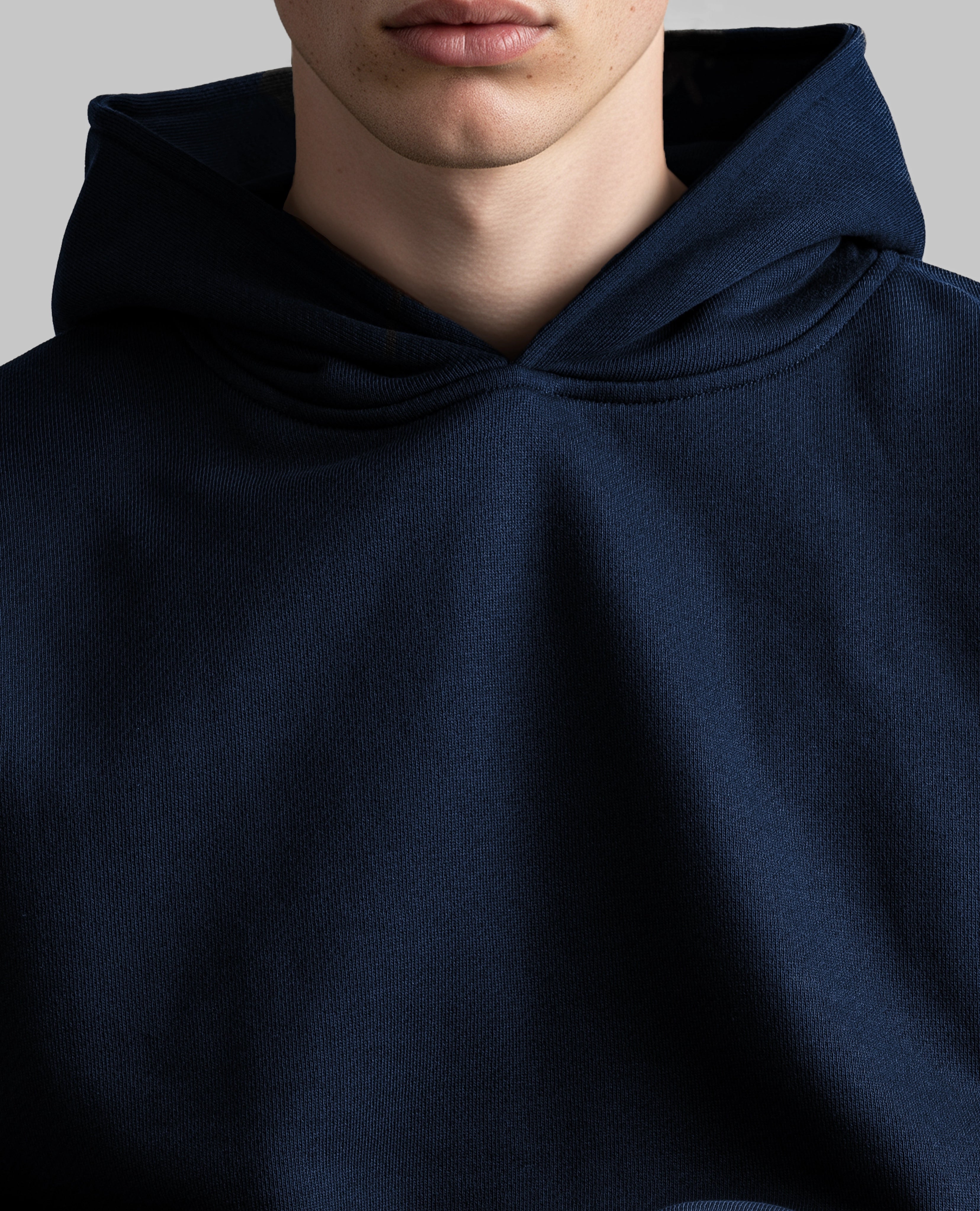 Y27 Ultra Heavy Organic Pull-Over, Deep Navy Blue [IN STOCK]