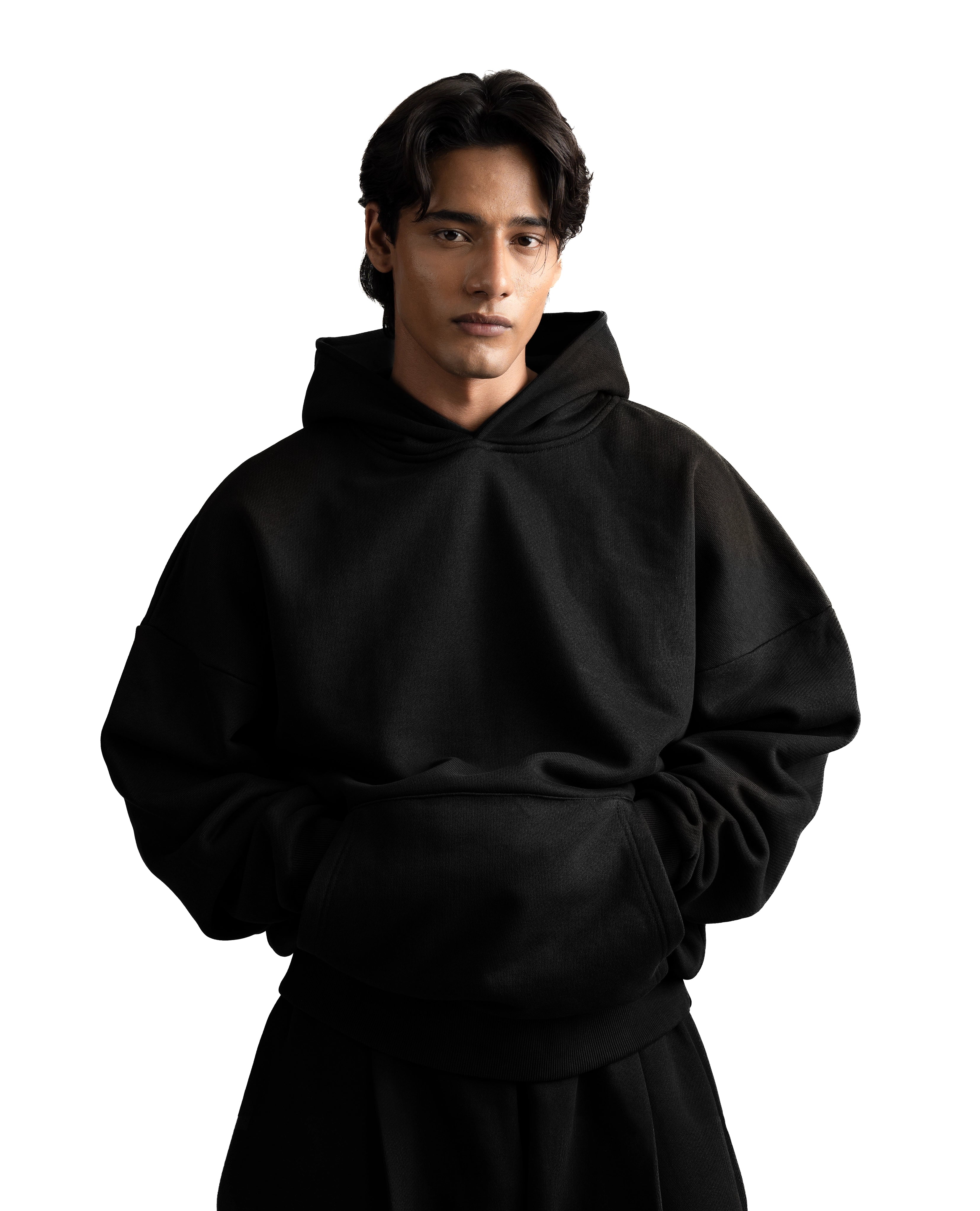 Y27 Ultra Heavy Organic Pull-Over, Midnight Black [Pre-Order, Ships October 21st]