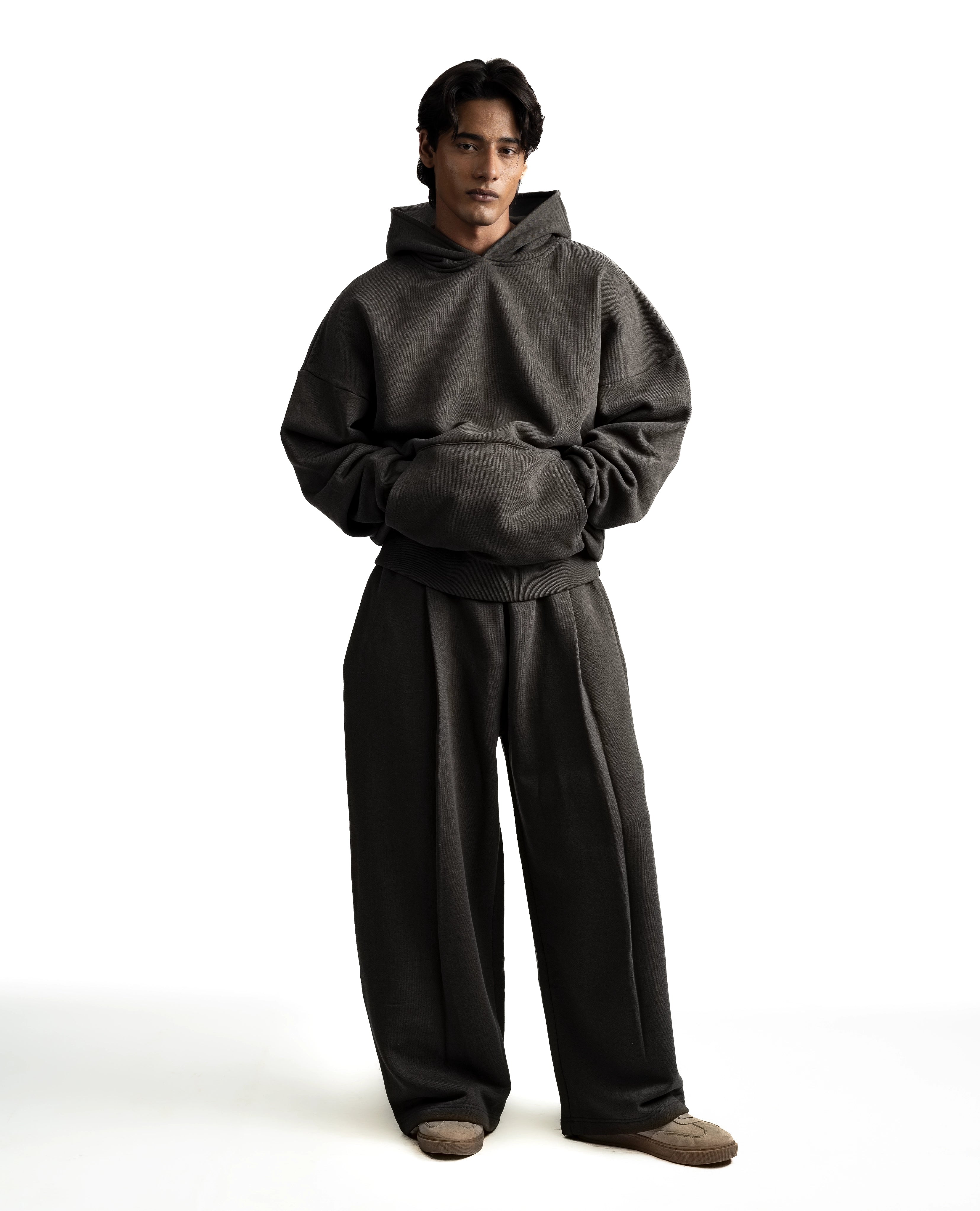 Y27 Ultra Heavy Organic Pull-Over, Volcanic Ash [Pre-order: October 21 delivery]
