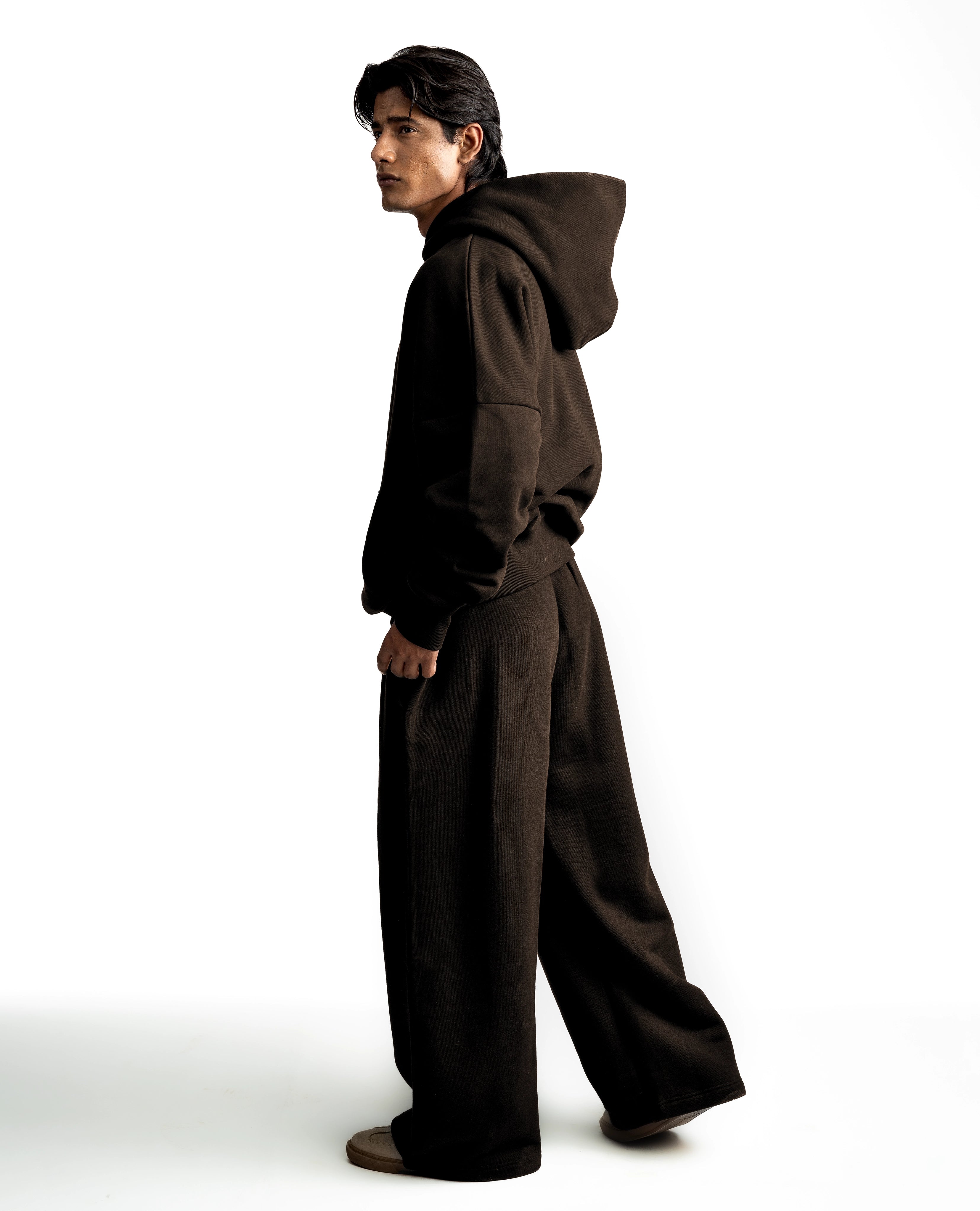 Y27 Ultra Heavy Organic Pull-Over, Mocha Brown [Pre-Order, Ships October 21]