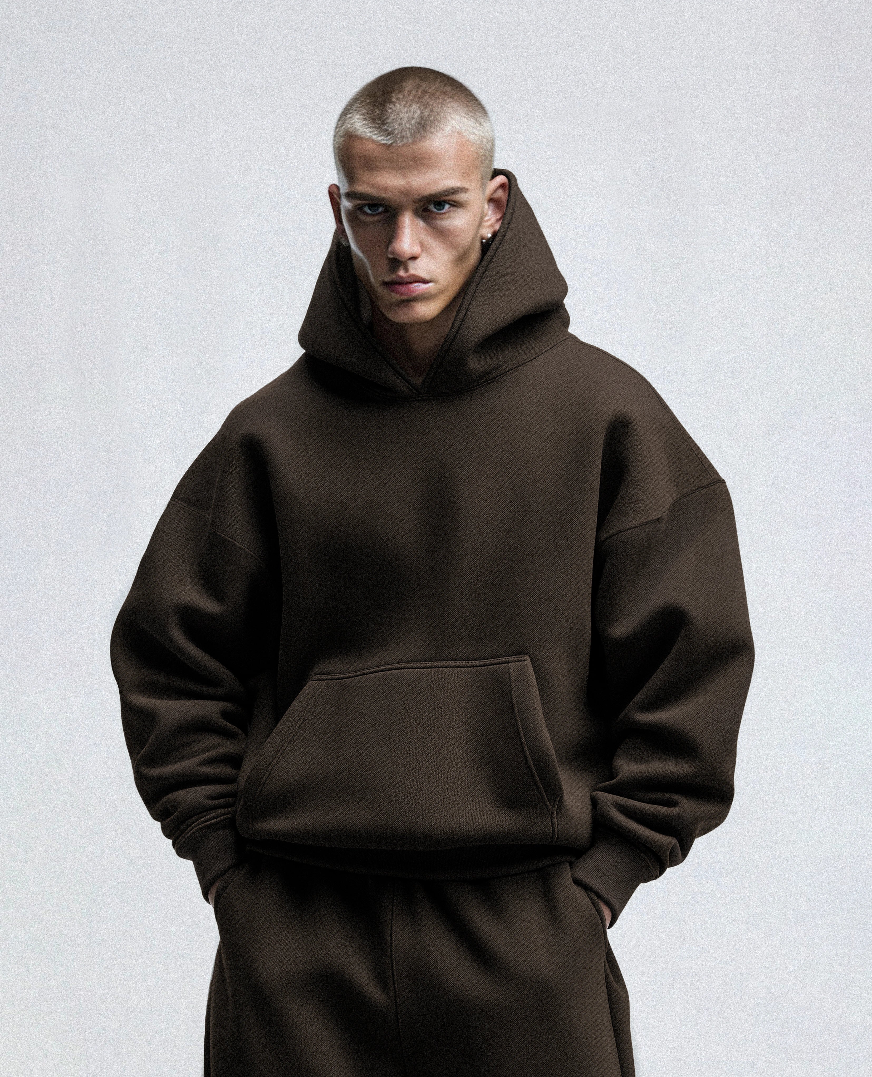 SE465 Oversized Sweat Pants Black
