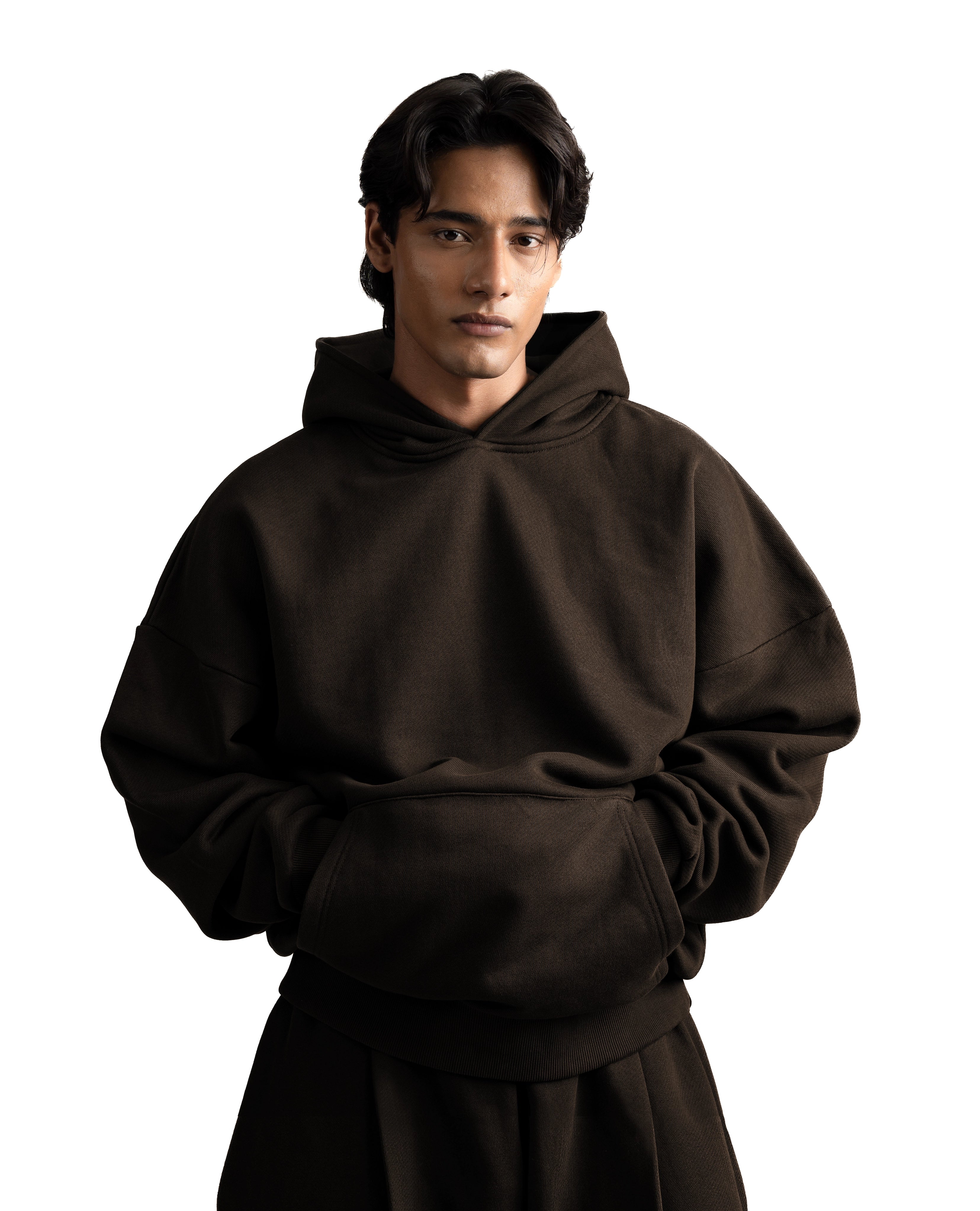 Y27 Ultra Heavy Organic Pull-Over, Mocha Brown [Pre-Order, Ships October 21]