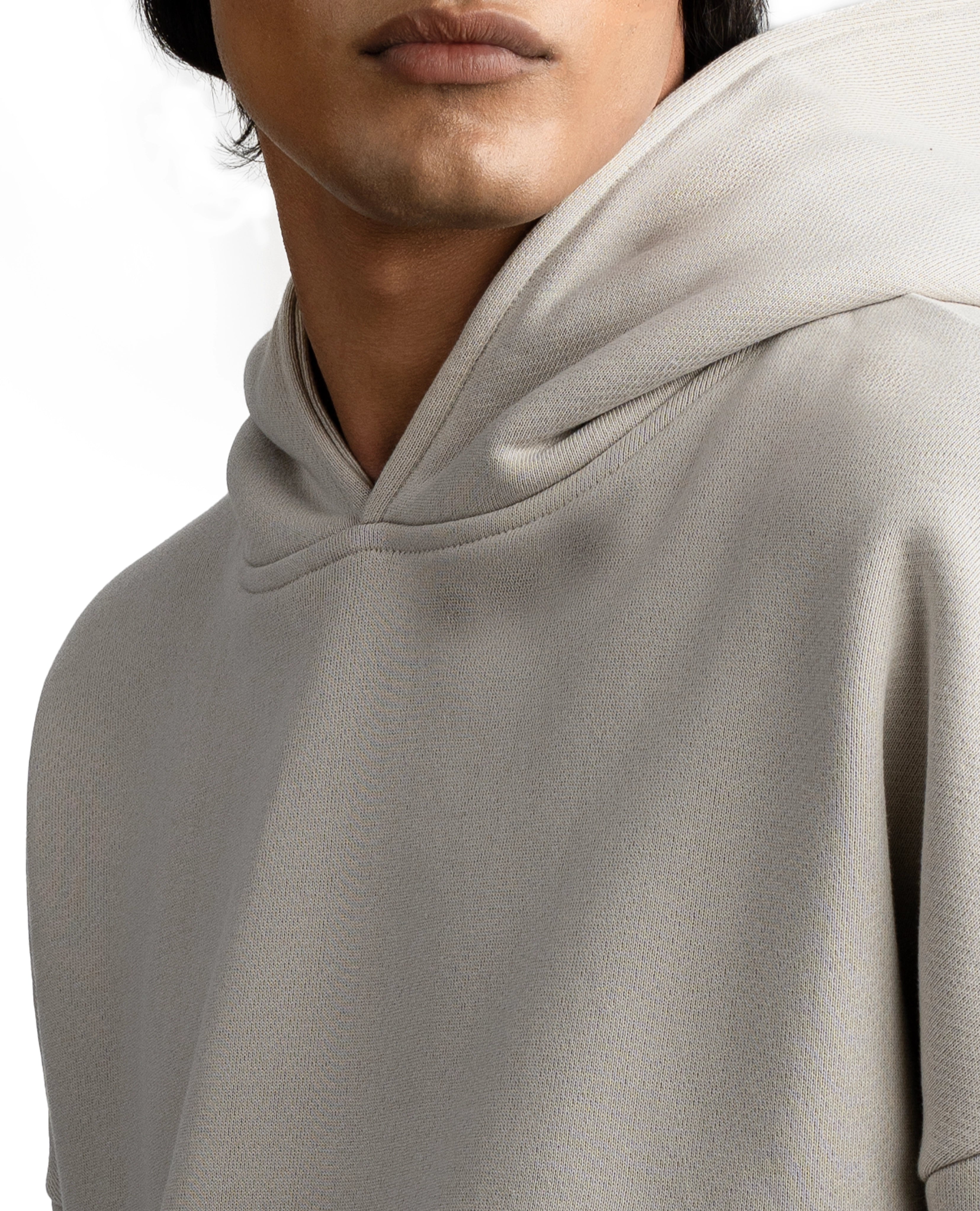 Y27 Ultra Heavy Organic Pull-Over, Smokey taupe [Pre-order, Ships October 1]