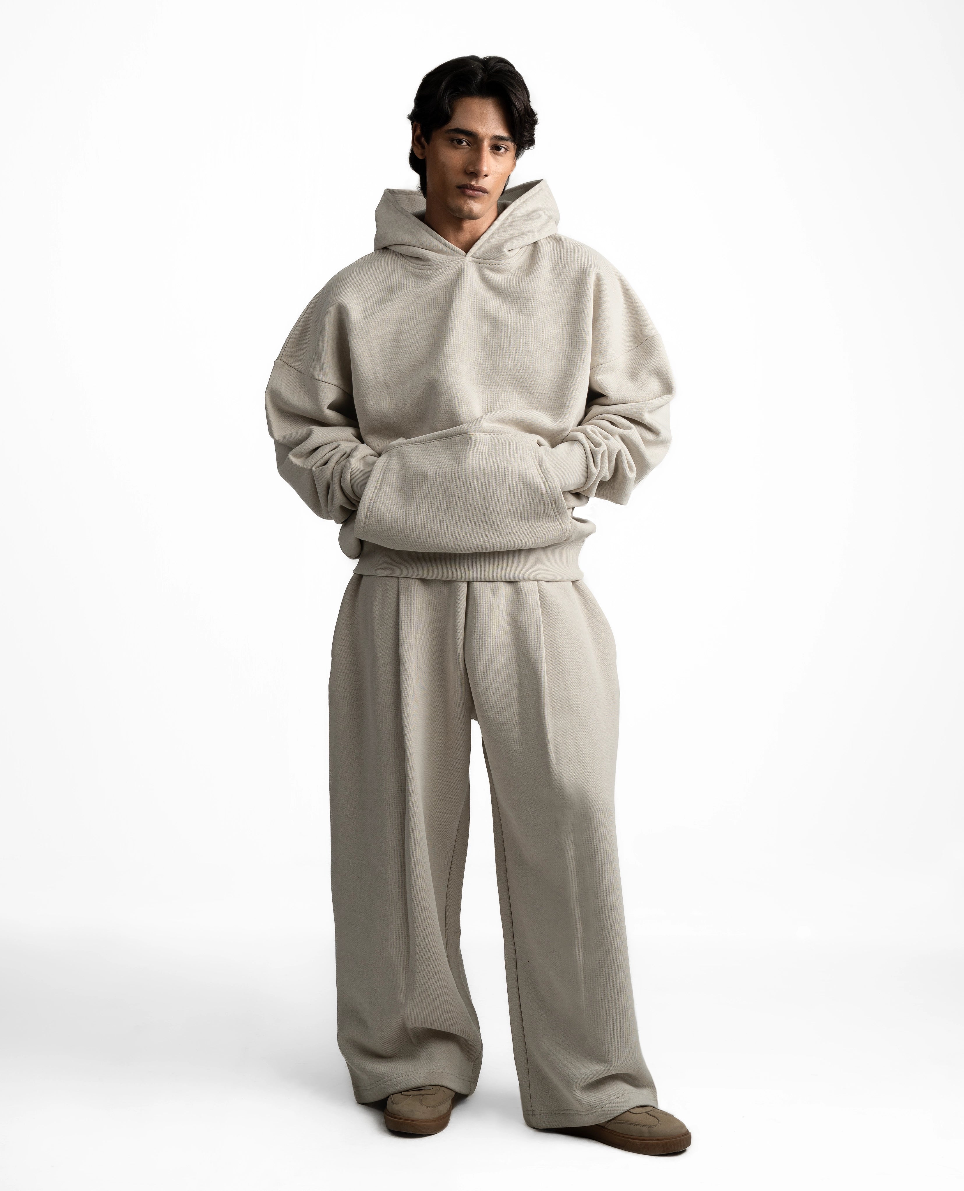 Y27 Ultra Heavy Organic Pull-Over, Smokey taupe [Pre-order, Ships October 1]