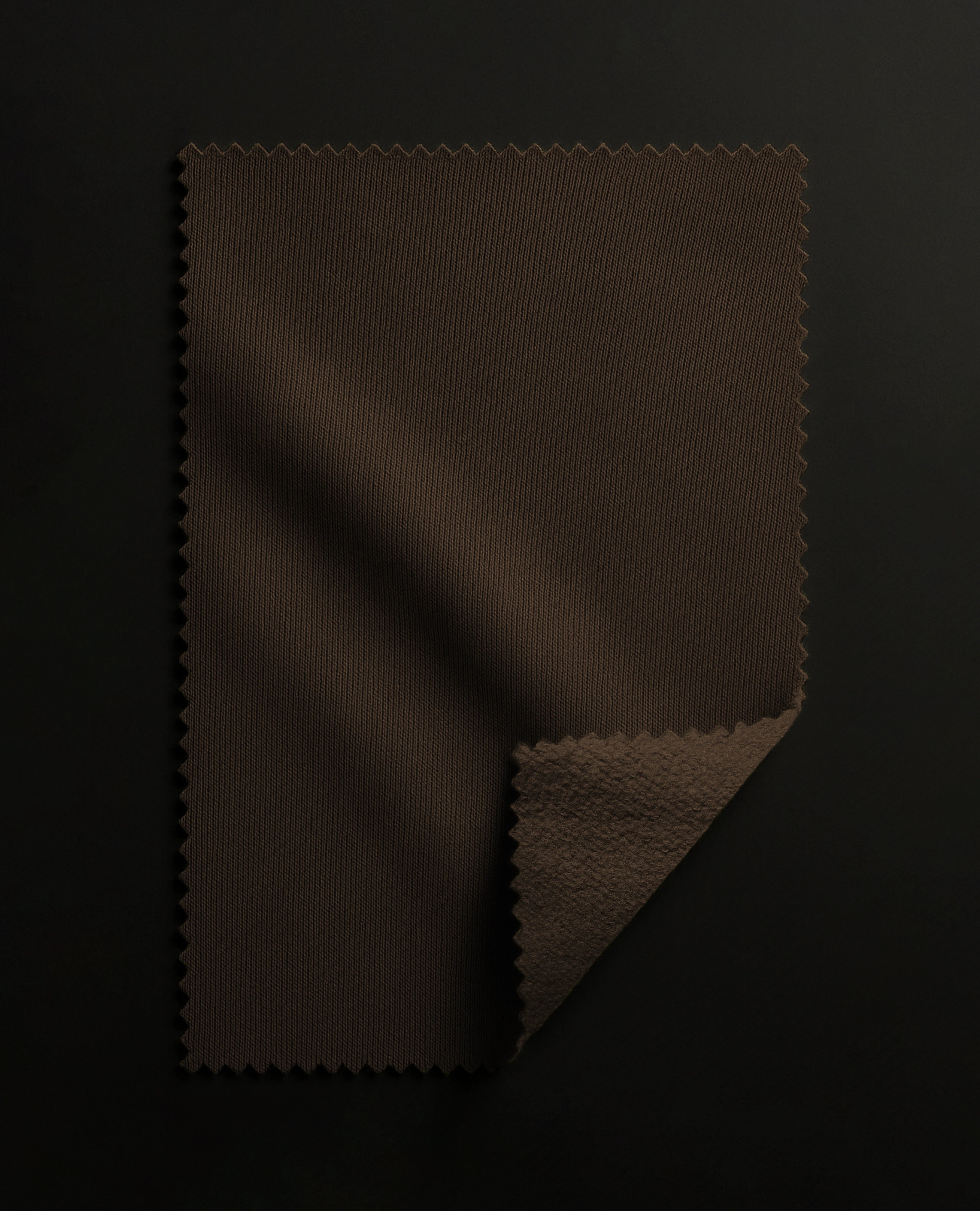 Y28 Ultra Heavy Organic Quarter Zip, Mocha Brown