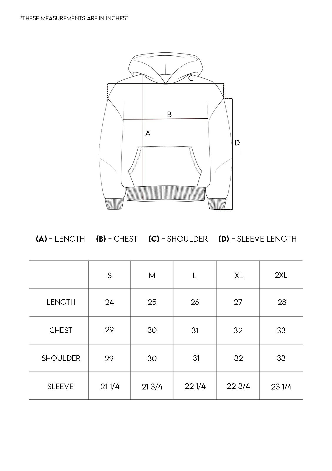 Z35 Block Hoodie - Storm Blue Wash [520 GSM] /Pre-order size chart